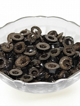 Маслины чёрные резаные (6*3,1 л) Испания