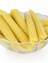 Кукуруза в початках (Baby corn), консервированная ж/б (24*410 мл) Тайланд